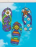 Flip Flop Sun Catchers x 6