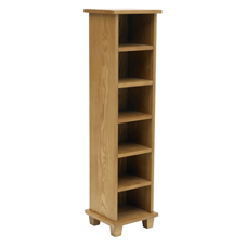 Nordic CD Rack 6 Tier Pine