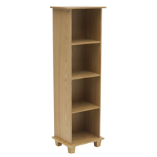 Nordic DVD Rack 4 Tier Pine