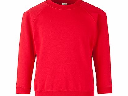 Other Schools School Crew Neck Sweatshirt, Scarlet