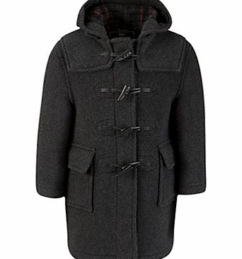 Other Schools School Unisex Duffle Coat, Charcoal