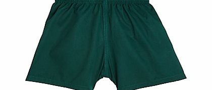 Other Schools School Unisex PE Shorts, Bottle Green