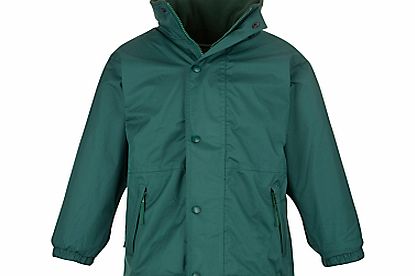 Other Schools School Unisex Waterproof Coat, Bottle Green