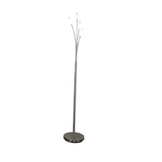 Strata Floor Lamp Satin Nickel Effect 5 Lights