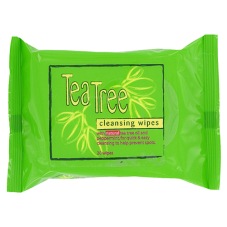 Tea Tree Cleansing Wipes x 20