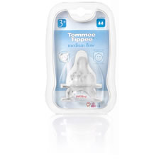 Tommee Tippee Medium Flow Teats x 2