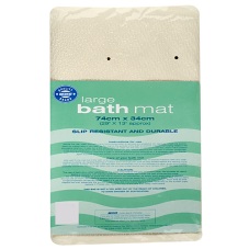 Other Wilko Bath Mat White Large 74cm x 34cm/29in x