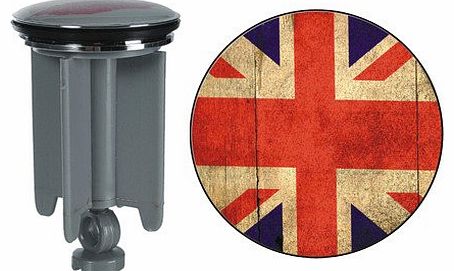 Out of the Blue Bathroom Sink Plug Size:Union Jack