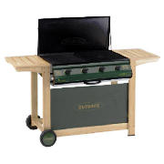 Outback 4 Burner Gas Flatbed BBQ