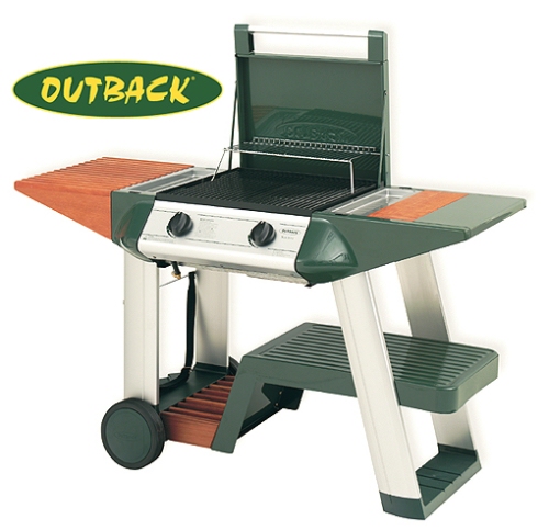 Outback Elite Flatbed Granite Gas Barbecue