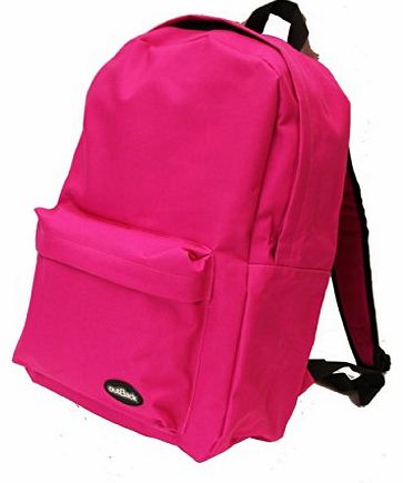 Outback Mens Ladies Boys Girls Backpack School Work College Rucksack (Pink)