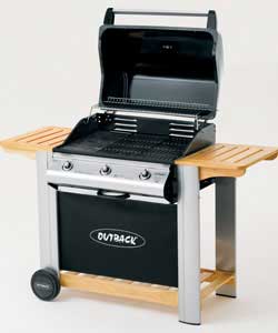 Spectrum 3 Burner Hooded Gas BBQ