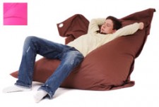 Outdoor Bean Bag Big Boy Lounger - Shocking Pink Bean Bag