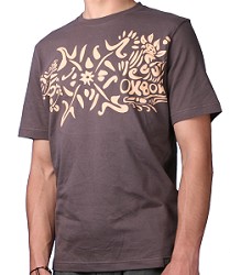 Oxbow Psycha Short Sleeve T Shirt Brown