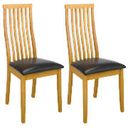 Pair Of Chairs, Oak