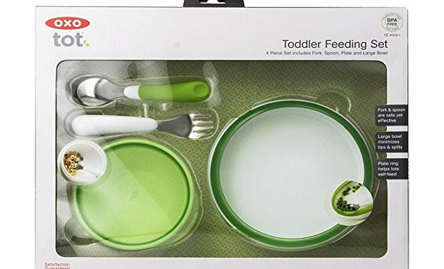 Oxo Tot  4-Piece Feeding Set (Green)