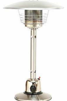 Table Top 4KW Outdoor Gas Patio Heater c/w Hose & Regulator