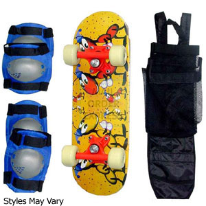 Satchel Skateboard Set