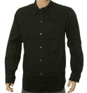 Black Long Sleeve Cotton Shirt