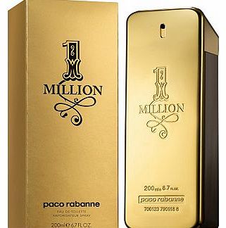 Paco Rabanne 1 Million 200ml Paco Rabanne Eau de Toilette