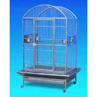 Parrot Dome Top Silver 91x71x165cm