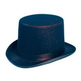 Pams Top Hat Black Felt