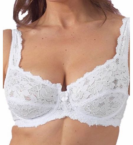 Panache Marlon Lace Bra BR426 White 42C