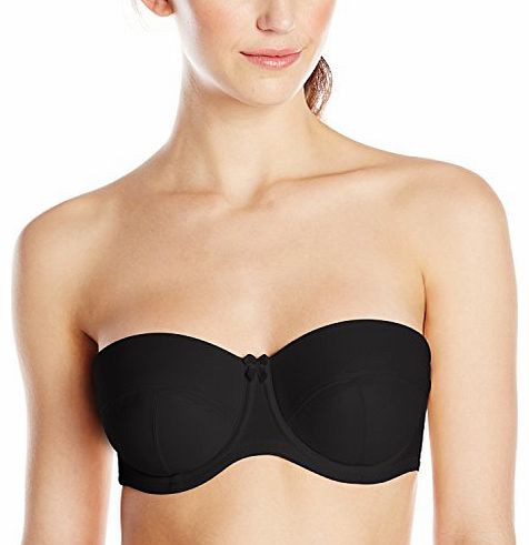 Womens Evie Strapless Bra Black 5320 Strapless 36GG