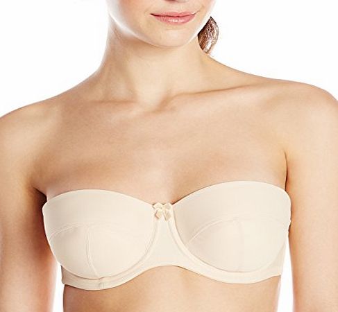 Panache Womens Evie Strapless Bra Nude 5320 Strapless 32F