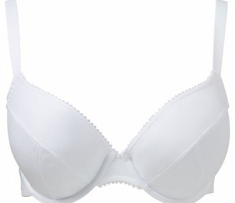 Womens Tango Classic Plunge Bra White 32F