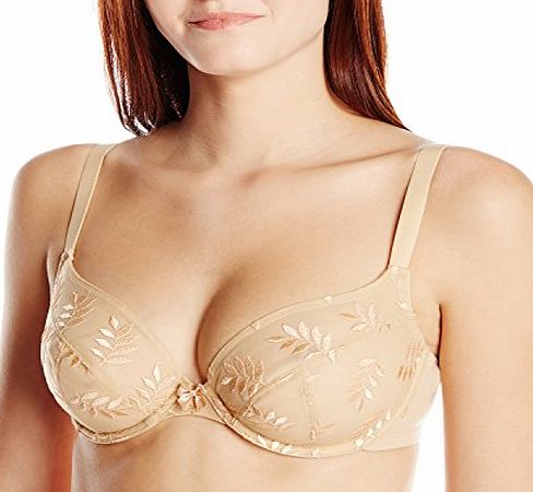 Panache Womens Tango II Plunge Bra Nude 3256 Plunge 34G