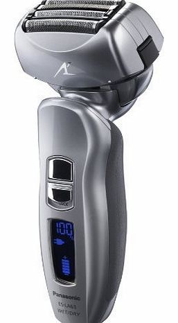 Panasonic ES-LA63-S Arc4 Mens Electric Shaver Wet/Dry with Multi-Flex Pivoting Head by Panasonic