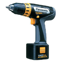 EY6409NQKW 12v Cordless Drill Driver   2 Batteries 3Ah