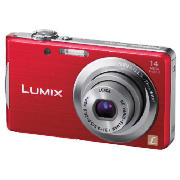 PANASONIC Lumix FS16 Red