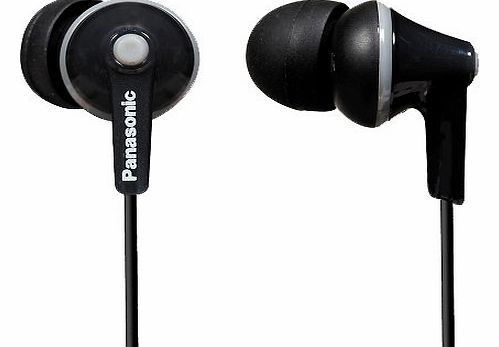 RP-HJE125E-K Earphones - Black