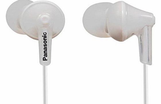 RP-HJE125E-W Earphones - White