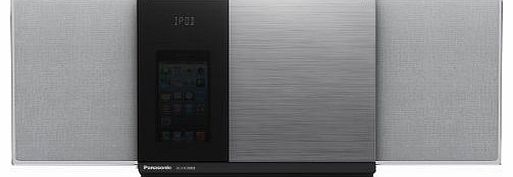 Panasonic SC-HC38DB Micro Hi-Fi System with Integrated Ipod 