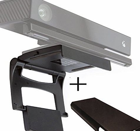 Pandaren Xbox One Kinect 2.0 Sensor TV Mount Clip with Camera Cover