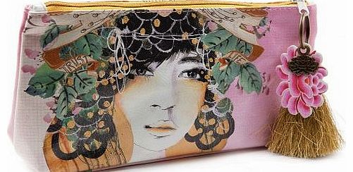 Papaya Hong Kong Beauty Small Accessory Pouch by Papaya!