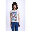 Skinny T-shirt - Splash (White)