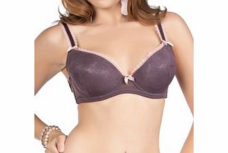 Parfait by Affinitas Madeline dark grape contour bra