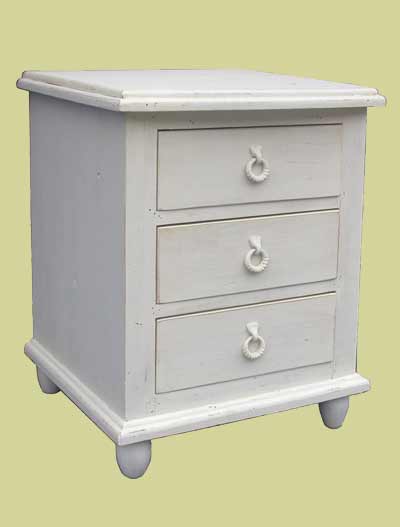 More Ivory Bedside Cabinet