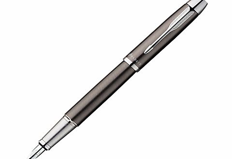 IM Chrome Fountain Pen, Gunmetal Grey