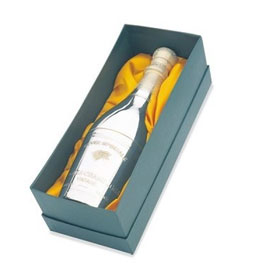 Large champagne bottle