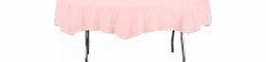 Partyrama Pink Plastic Round Table Cover (213cm Diameter)