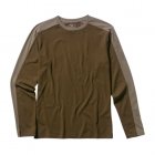 Long-Sleeved Stretch-T - Espresso