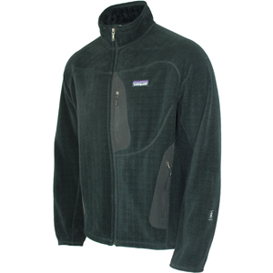 Mens Patagonia R3 Fleece Jacket. Black