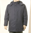 Paul & Shark Mens Navy Padded Jacket with Detatchable Hood