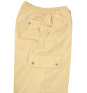 Paul & Shark Mens Paul & Shark Beige Golf Range Zip Fly Cotton Shorts