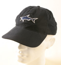 Paul & Shark Mens Paul & Shark Navy with Large Shark Logo Cotton Cap